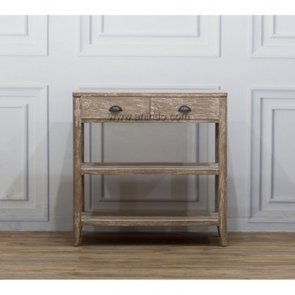 Brati Small Table 2 Drawers