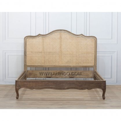 Kent Rattan Bed
