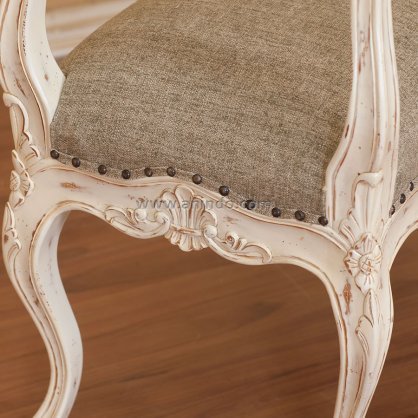 Alexandria Carved Stool