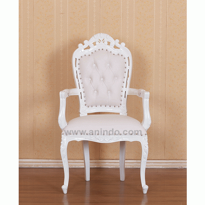 French Carved Chair Arm