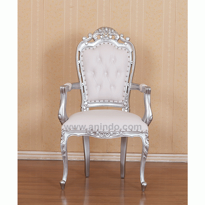 French Carved Chair Arm