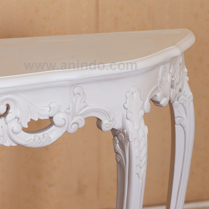 Console Flower Carved