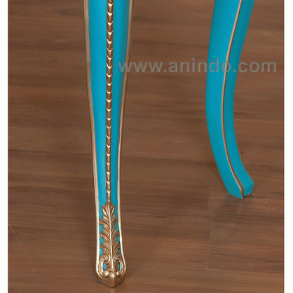 Blue Painted Console