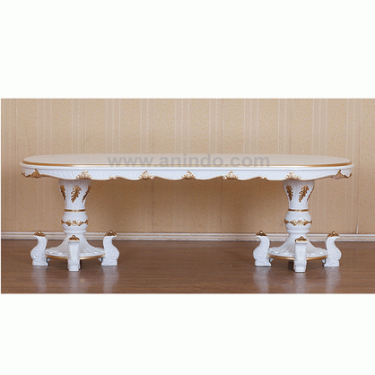 Carved Dining Table Set