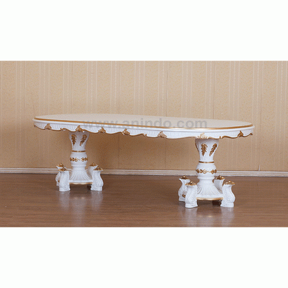 Carved Dining Table Set