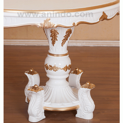 Carved Dining Table Set