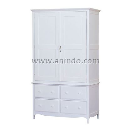 2 Doors Wardrobe
