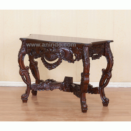 Carved Console Table
