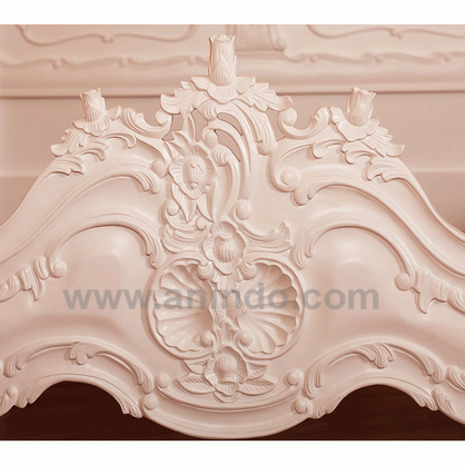 Modified Rococo Bed