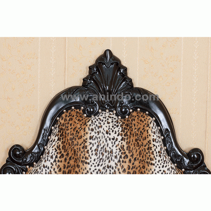 Candle Carved Headboard