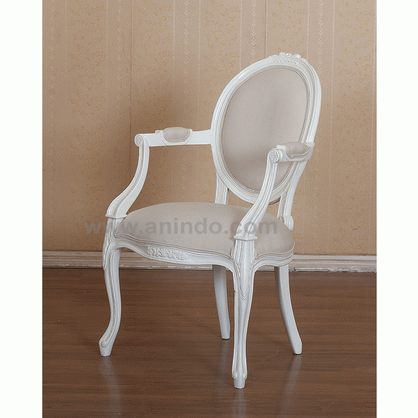 White Celine Arm Chair