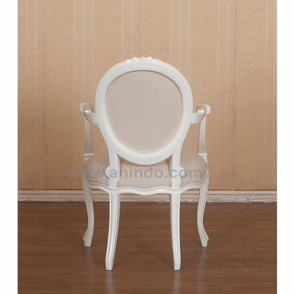 White Celine Arm Chair