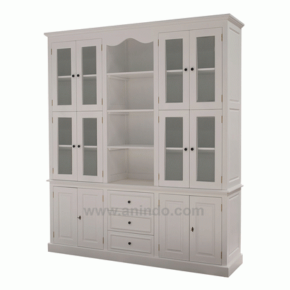 12 Doors Display Cabinet