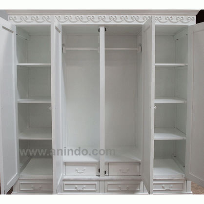 Yale 4 Doors Armoire