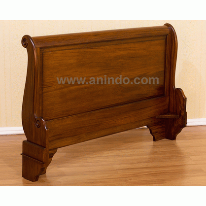 French Sleigh Headboard
