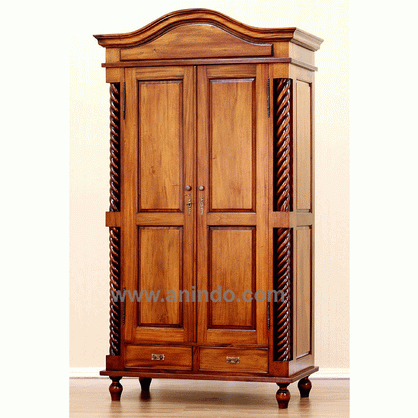 Pillar 2 Doors Armoire