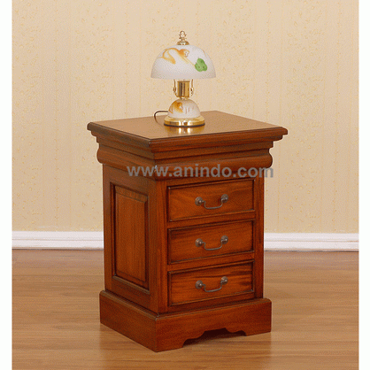 Sleigh Bedside Cabinet