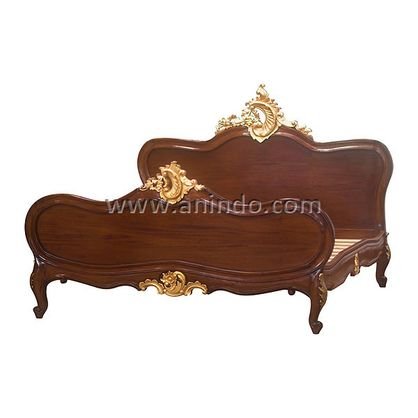 French Carved Bed