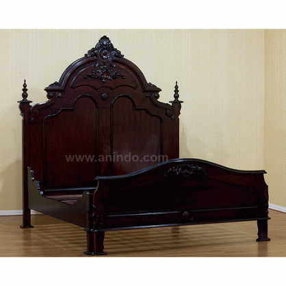 Victorian Bed Mahogany