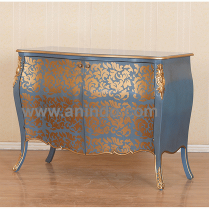 Commode 2 Doors Mahogany